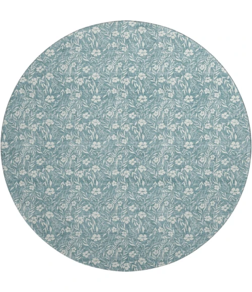 Dalyn Soft Essentials Teal SE4 8ft. x 8ft. Rug