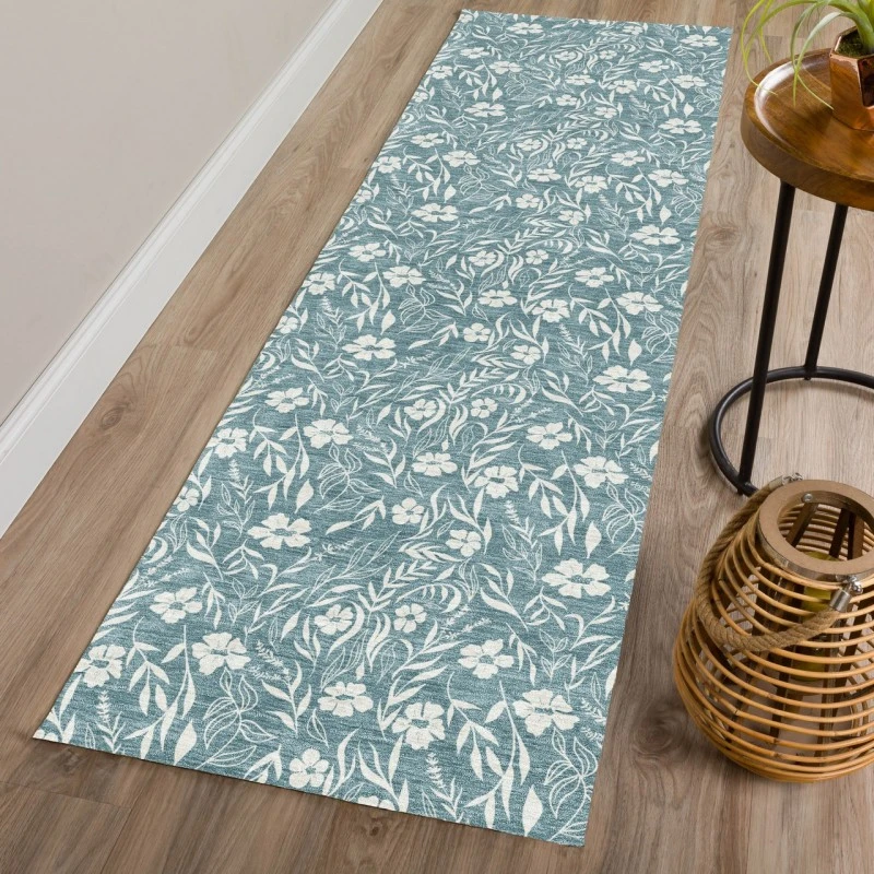 Dalyn Soft Essentials Teal SE4 2ft.3in. x 7ft.6in. Rug