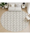 Dalyn Soft Essentials Beige SE5 8ft. x 8ft. Round Rug