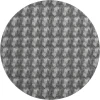 Dalyn Soft Essentials Black SE5 8ft. x 8ft. Round Rug