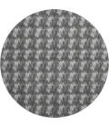 Dalyn Soft Essentials Black SE5 8ft. x 8ft. Round Rug