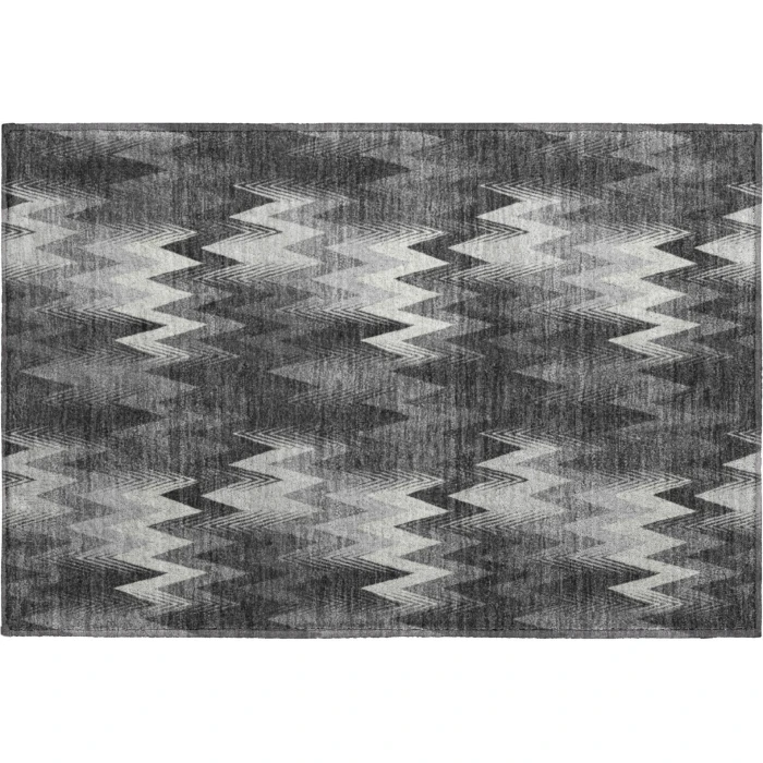 Dalyn Soft Essentials Black SE5 1ft.8in. x 2ft.6in. Rect. Rug