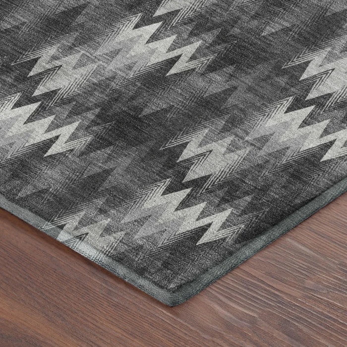 Dalyn Soft Essentials Black SE5 8ft. x 10ft. Rect. Rug