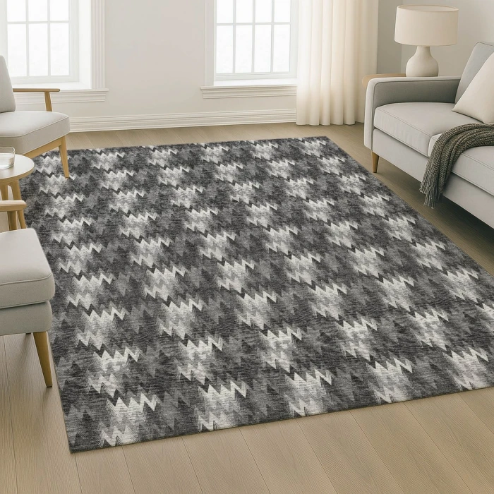 Dalyn Soft Essentials Black SE5 8ft. x 10ft. Rect. Rug