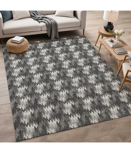 Dalyn Soft Essentials Black SE5 9ft. x 12ft. Rect. Rug