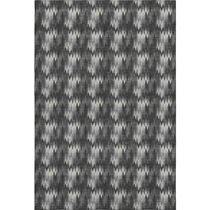 Dalyn Soft Essentials Black SE5 8ft. x 10ft. Rect. Rug