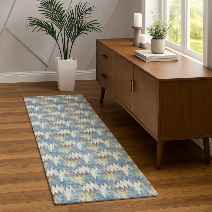 Dalyn Soft Essentials Blue SE5 2ft.3in. x 7ft.6in. Rect. Rug