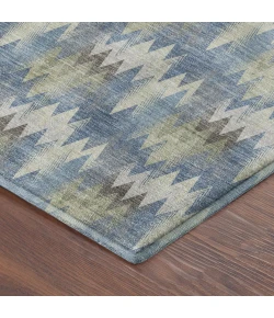 Dalyn Soft Essentials Blue SE5 1ft.8in. x 2ft.6in. Rect. Rug