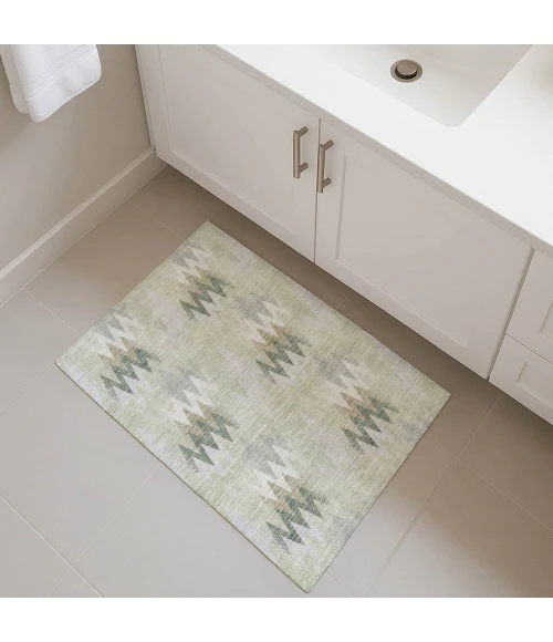 Dalyn Soft Essentials Green SE5 1ft.8in. x 2ft.6in. Rect. Rug