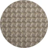 Dalyn Soft Essentials Brown SE5 8ft. x 8ft. Round Rug