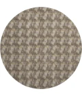 Dalyn Soft Essentials Brown SE5 8ft. x 8ft. Round Rug