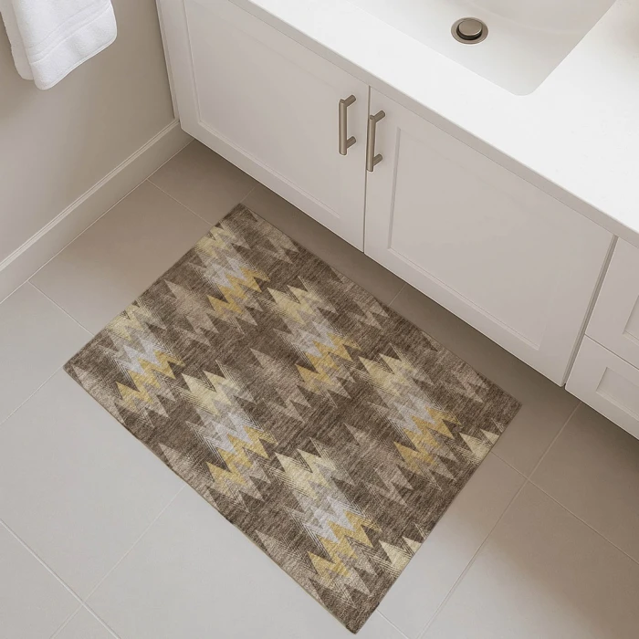 Dalyn Soft Essentials Brown SE5 1ft.8in. x 2ft.6in. Rect. Rug