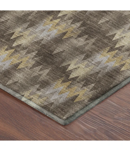 Dalyn Soft Essentials Brown SE5 8ft. x 8ft. Round Rug