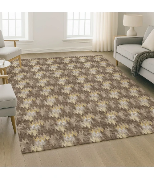 Dalyn Soft Essentials Brown SE5 9ft. x 12ft. Rect. Rug