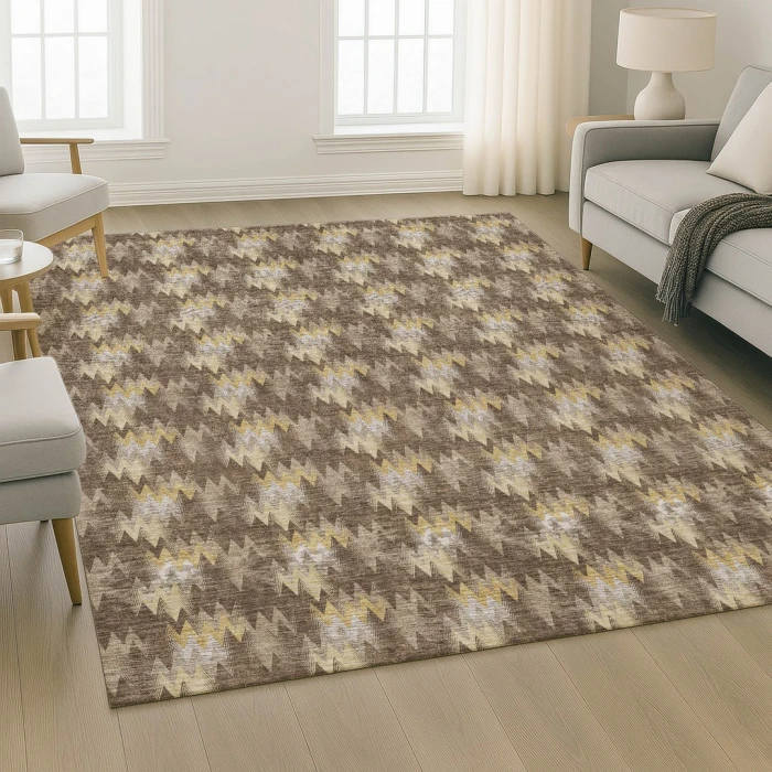 Dalyn Soft Essentials Brown SE5 8ft. x 10ft. Rect. Rug