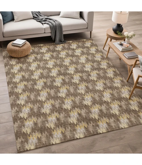 Dalyn Soft Essentials Brown SE5 9ft. x 12ft. Rect. Rug