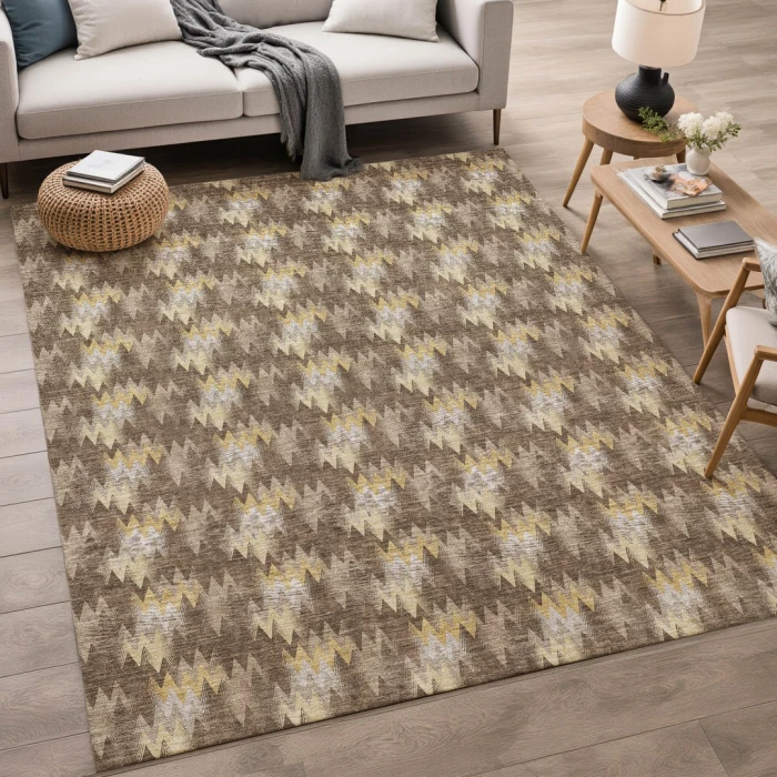 Dalyn Soft Essentials Brown SE5 8ft. x 10ft. Rect. Rug