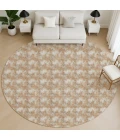 Dalyn Soft Essentials Orange SE5 8ft. x 8ft. Round Rug