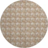 Dalyn Soft Essentials Orange SE5 8ft. x 8ft. Round Rug