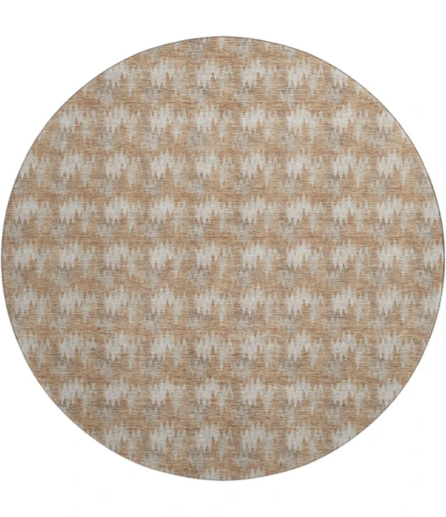Dalyn Soft Essentials Orange SE5 8ft. x 8ft. Round Rug