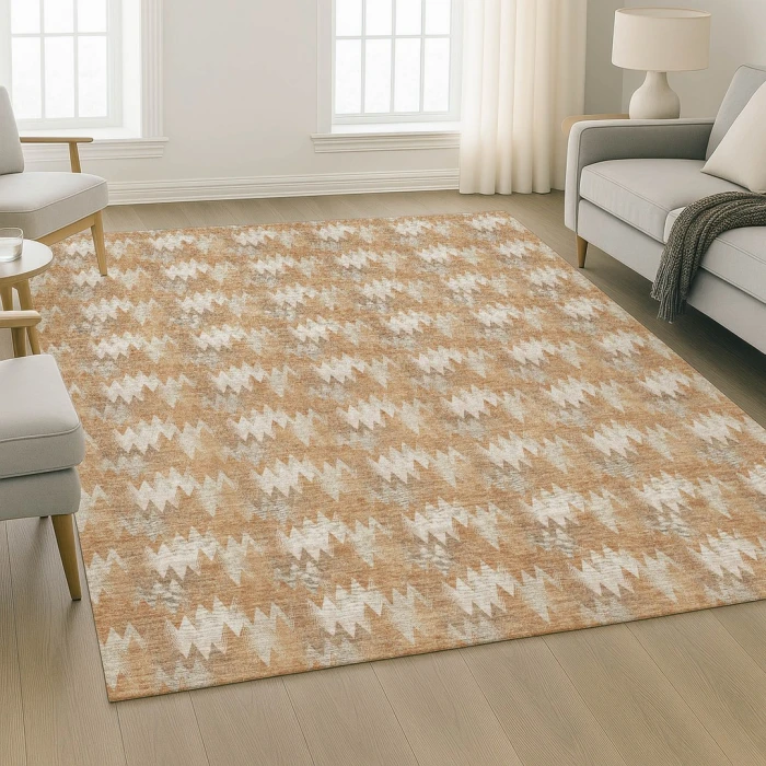 Dalyn Soft Essentials Orange SE5 8ft. x 10ft. Rect. Rug