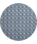 Dalyn Soft Essentials Blue SE5 8ft. x 8ft. Round Rug