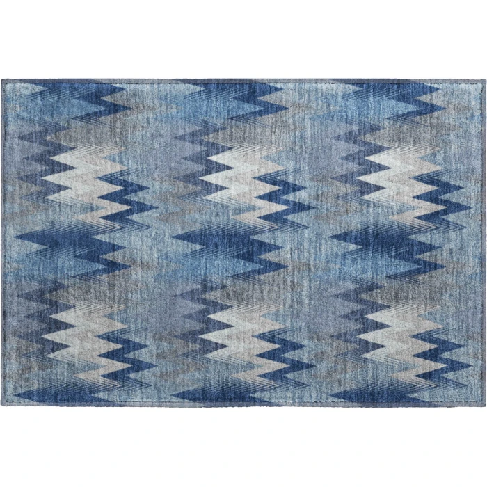 Dalyn Soft Essentials Blue SE5 1ft.8in. x 2ft.6in. Rect. Rug