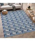 Dalyn Soft Essentials Blue SE5 2ft.6in. x 3ft.10in. Rect. Rug
