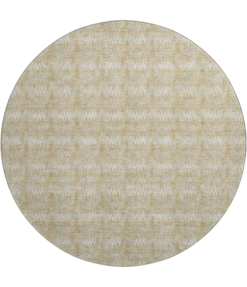 Dalyn Soft Essentials Gold SE5 8ft. x 8ft. Round Rug