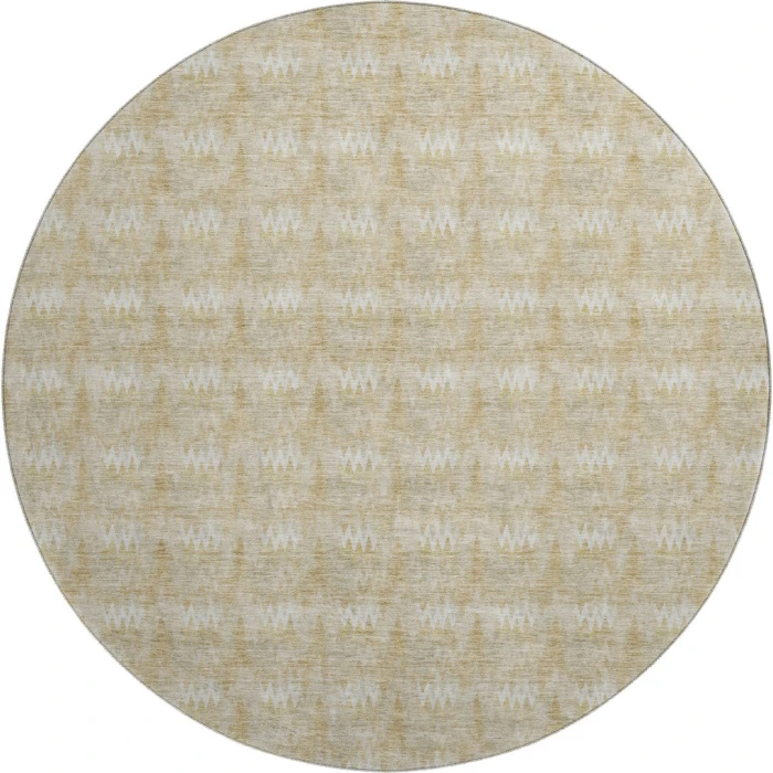 Dalyn Soft Essentials Gold SE5 8ft. x 8ft. Round Rug