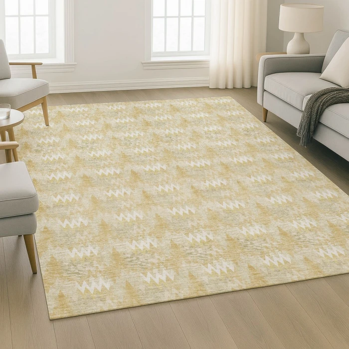 Dalyn Soft Essentials Gold SE5 9ft. x 12ft. Rect. Rug