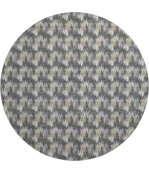Dalyn Soft Essentials Gray SE5 8ft. x 8ft. Round Rug