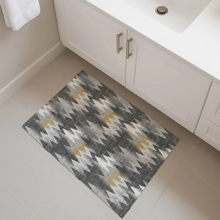 Dalyn Soft Essentials Gray SE5 1ft.8in. x 2ft.6in. Rect. Rug