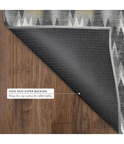 Dalyn Soft Essentials Gray SE5 2ft.6in. x 3ft.10in. Rect. Rug