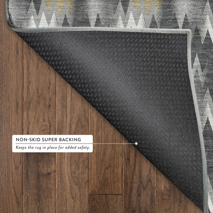 Dalyn Soft Essentials Gray SE5 2ft.6in. x 3ft.10in. Rect. Rug