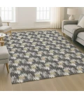 Dalyn Soft Essentials Gray SE5 2ft.6in. x 3ft.10in. Rect. Rug