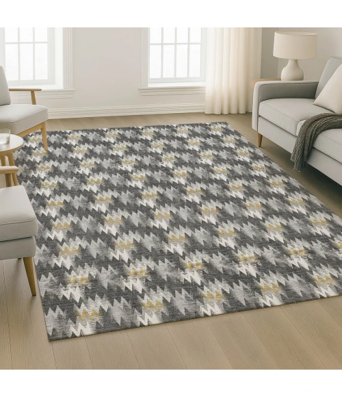 Dalyn Soft Essentials Gray SE5 2ft.6in. x 3ft.10in. Rect. Rug