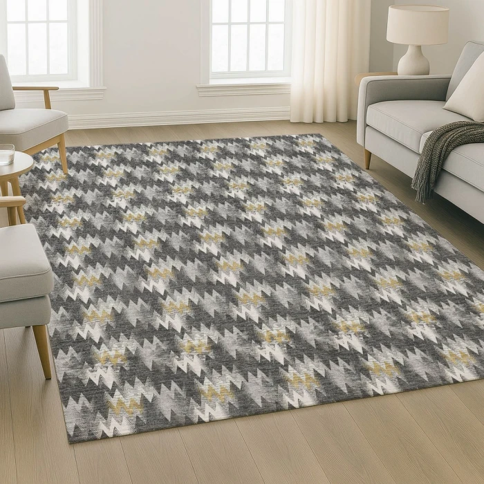 Dalyn Soft Essentials Gray SE5 2ft.6in. x 3ft.10in. Rect. Rug