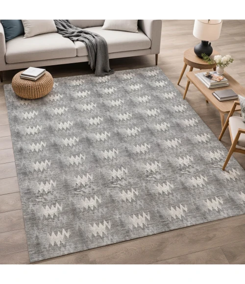 Dalyn Soft Essentials Gray SE5 10ft. x 14ft. Rect. Rug