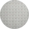 Dalyn Soft Essentials Ivory SE5 8ft. x 8ft. Round Rug
