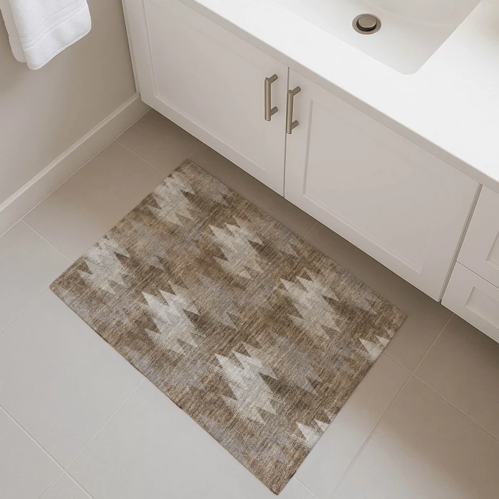 Dalyn Soft Essentials Brown SE5 1ft.8in. x 2ft.6in. Rect. Rug