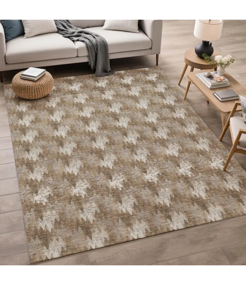 Dalyn Soft Essentials Brown SE5 8ft. x 10ft. Rect. Rug