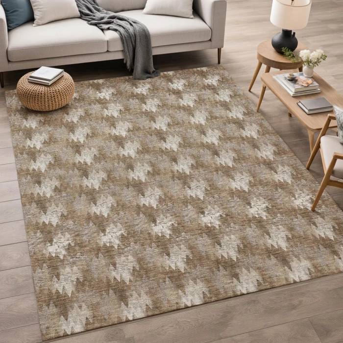 Dalyn Soft Essentials Brown SE5 8ft. x 10ft. Rect. Rug