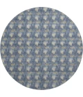Dalyn Soft Essentials Blue SE5 8ft. x 8ft. Round Rug