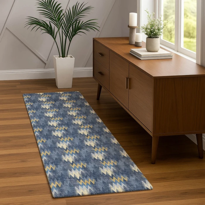 Dalyn Soft Essentials Blue SE5 2ft.3in. x 7ft.6in. Rect. Rug