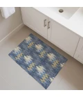 Dalyn Soft Essentials Blue SE5 1ft.8in. x 2ft.6in. Rect. Rug