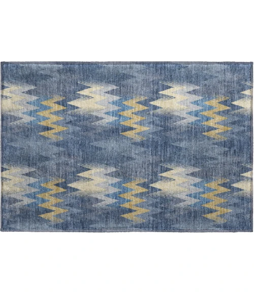 Dalyn Soft Essentials Blue SE5 1ft.8in. x 2ft.6in. Rect. Rug