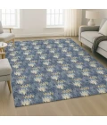 Dalyn Soft Essentials Blue SE5 10ft. x 14ft. Rect. Rug