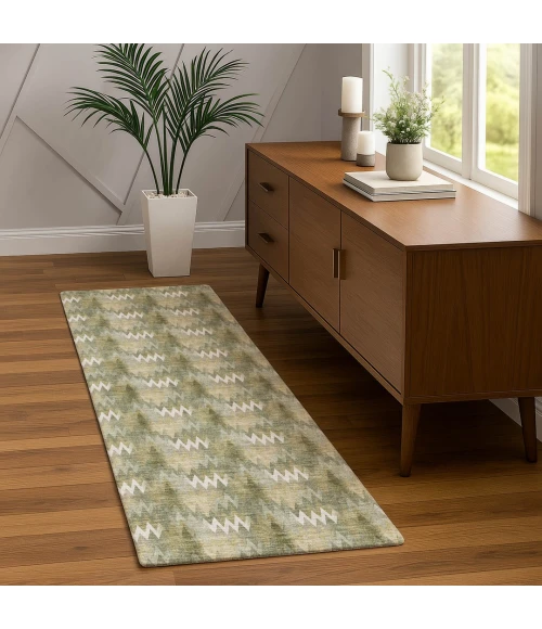 Dalyn Soft Essentials Green SE5 2ft.3in. x 7ft.6in. Rect. Rug