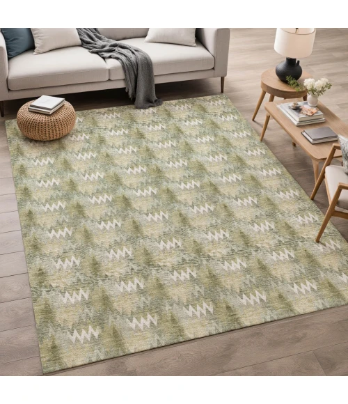 Dalyn Soft Essentials Green SE5 10ft. x 14ft. Rect. Rug